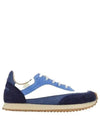 Tempo Lace up Low-Top Sneakers Blue - SPALWART - BALAAN 2