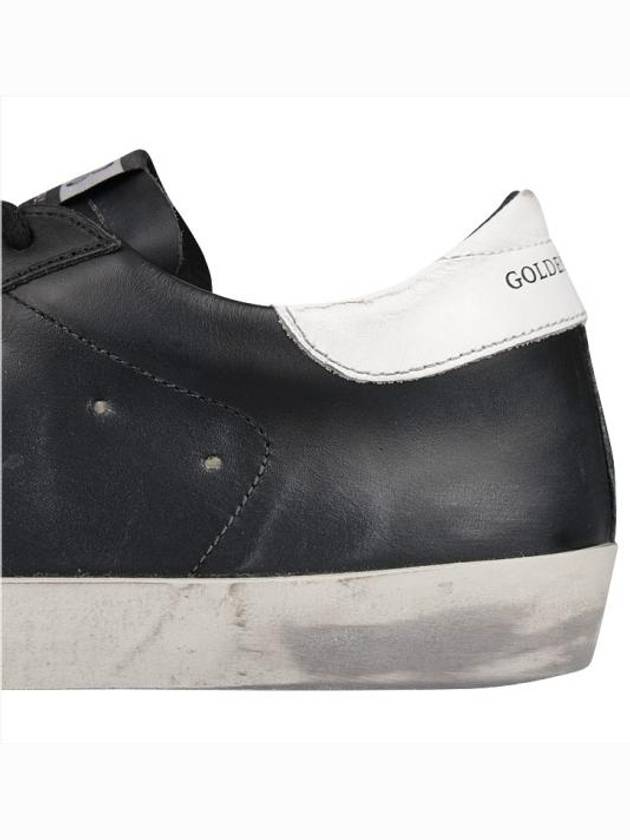 Superstar White Tab Sneakers Black - GOLDEN GOOSE - BALAAN 7