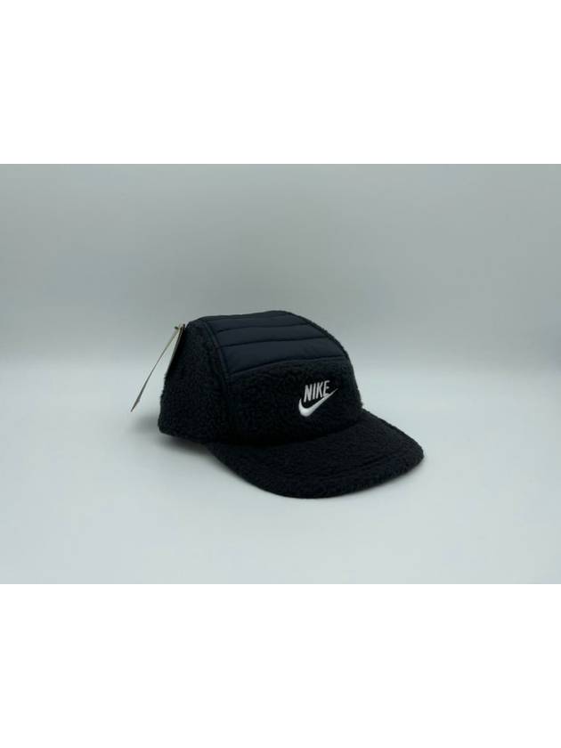 Fleece Cap Hat FJ8627 010 Black M L Unisex - NIKE - BALAAN 1