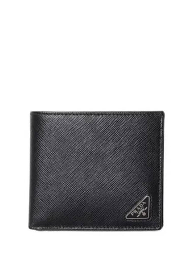 Saffiano Tri Angle Men s Bicycle Wallet - PRADA - BALAAN 1