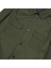 Windwish Overshirt Jacket Dark Green - LORO PIANA - BALAAN 8