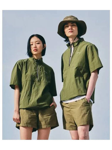 MERRELL UNISEX Life Short Sleeve Anorak KHAKI - MERRYMOTIVE - BALAAN 1