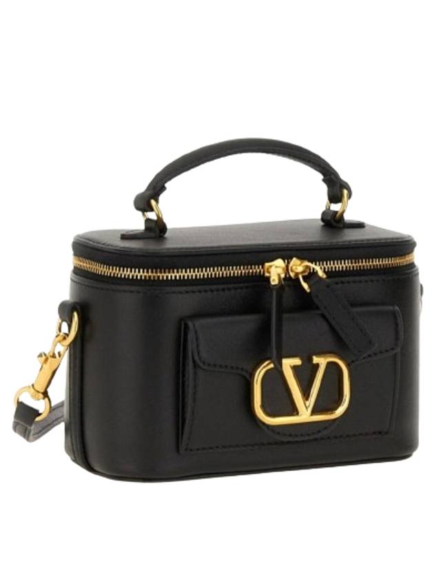 V Logo Signature Mini Bag Black - VALENTINO - BALAAN 9