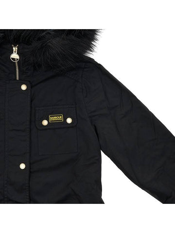 International Wax Jacket Black - BARBOUR - BALAAN 7