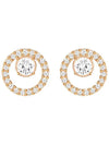 Creativity Stud Earrings Rose Gold - SWAROVSKI - BALAAN 2