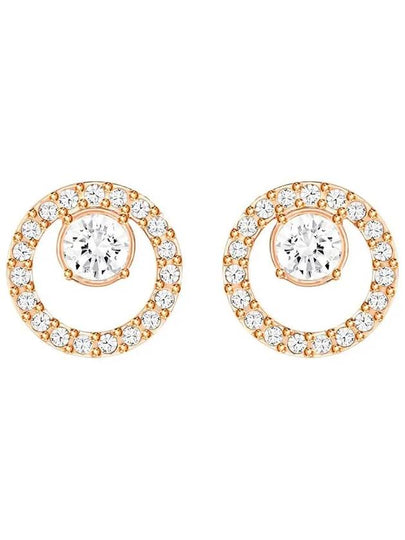 Creativity Stud Earrings Rose Gold - SWAROVSKI - BALAAN 2