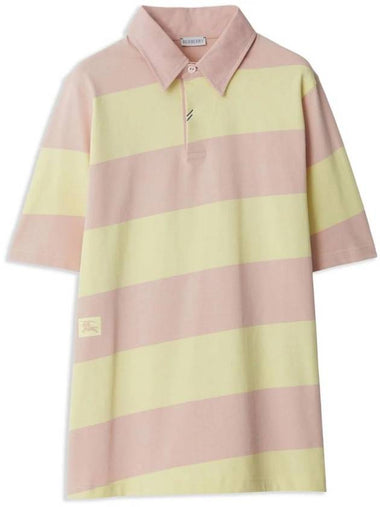 striped polo shirt - BURBERRY - BALAAN 1