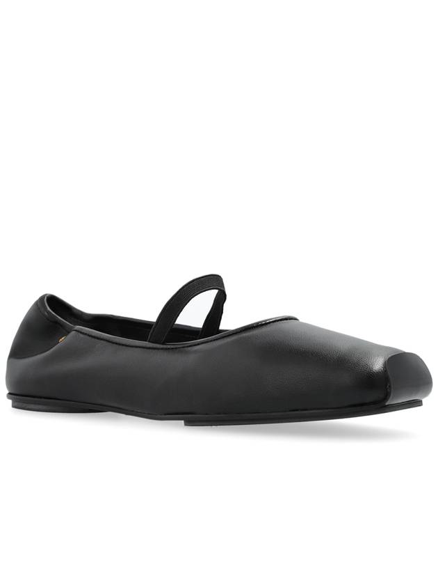 Tory Burch Leather Ballerinas ‘Runway’, Women's, Black - TORY BURCH - BALAAN 4