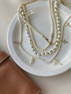 pearl necklace white pink - ELYONA - BALAAN 5