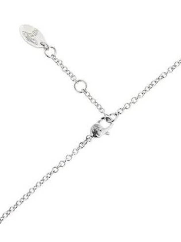 Mayfair Bas Relief Pendant Necklace Silver Violet - VIVIENNE WESTWOOD - BALAAN 4