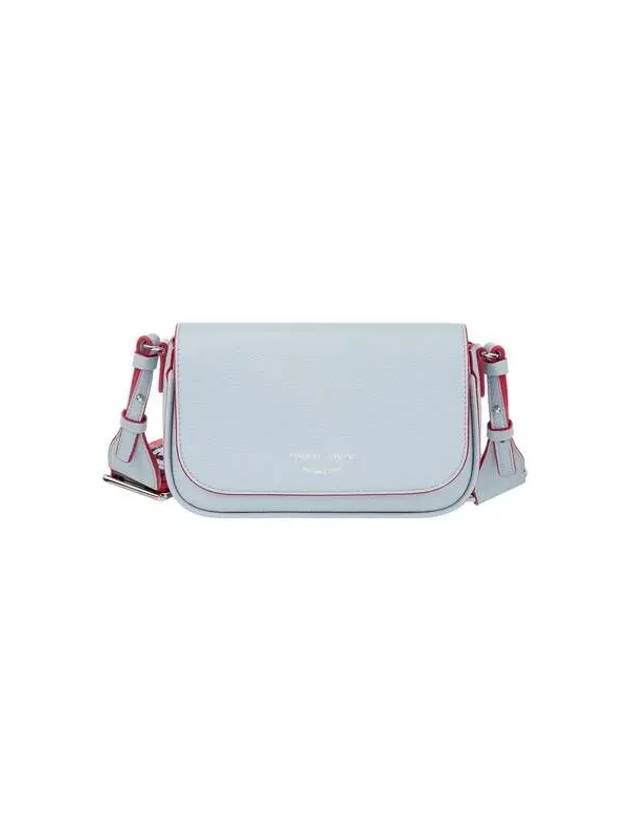 Women s Grainy Flap Mini Bag Light Blue - EMPORIO ARMANI - BALAAN 1