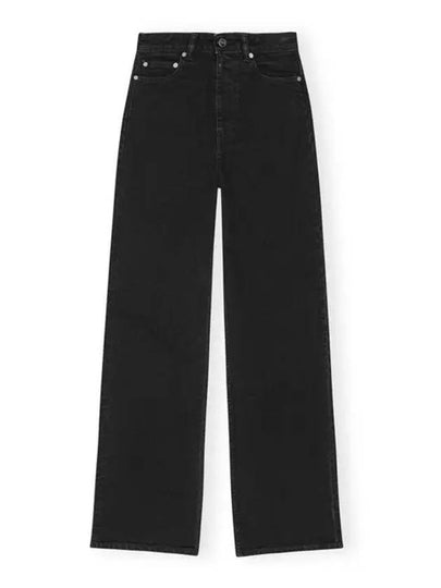 Washed Black Andy Jeans - GANNI - BALAAN 2