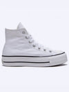 Chuck Taylor All Star Lift High Top Sneakers White - CONVERSE - BALAAN 2