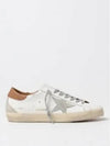 Superstar Brown Tab Sneakers White - GOLDEN GOOSE - BALAAN 2