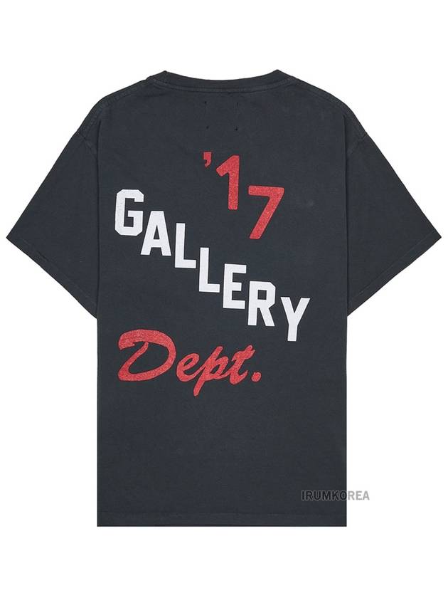 Boxing Merch Short Sleeve T-Shirt Vintage Black - GALLERY DEPT. - BALAAN 4