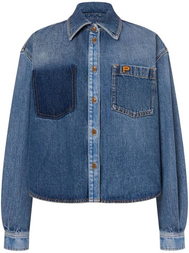 Philosophy Di Lorenzo Serafini Denim Patchwork Shirt Clothing - PHILOSOPHY DI LORENZO SERAFINI - BALAAN 1