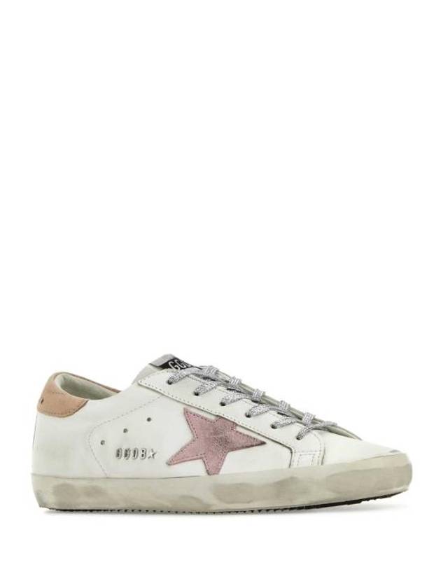 Superstar Low Top Sneakers White Pink - GOLDEN GOOSE - BALAAN 3