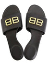 Groupie Sandals Black 737270 WBCW1 - BALENCIAGA - BALAAN.