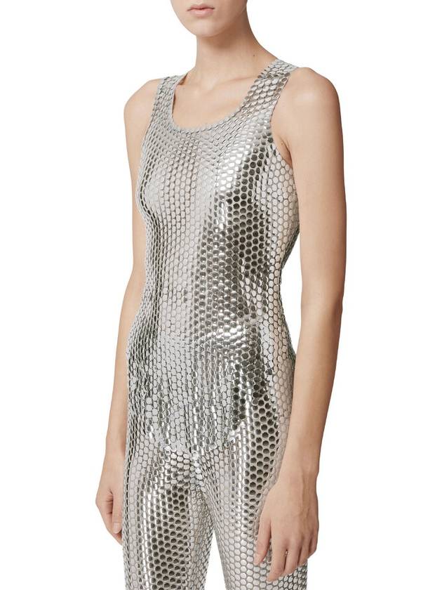 Burberry Alessia Sequin Tank Top, Brand Size 4 (US Size 2) - BURBERRY - BALAAN 3