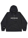 Mirror Distressed Cotton Hoodie Black - BALENCIAGA - BALAAN 2