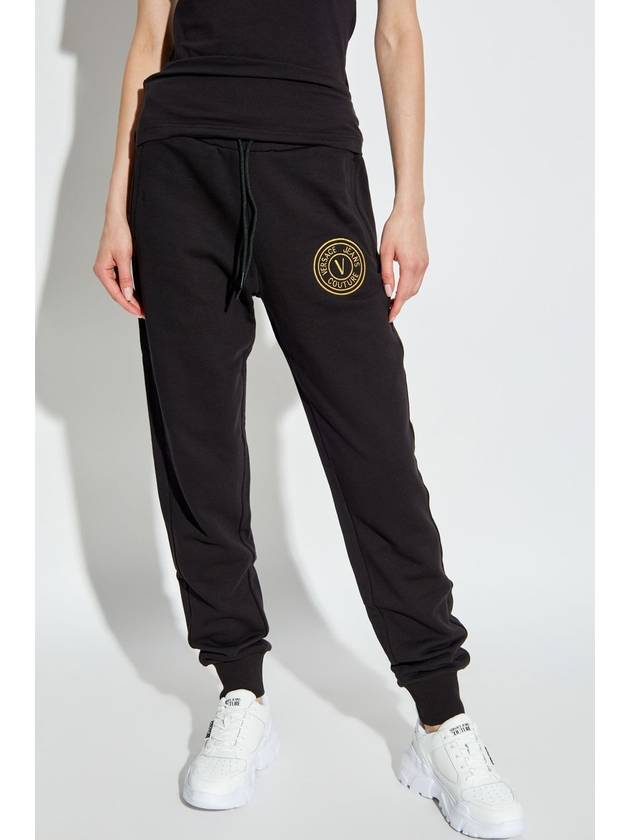 Versace Jeans Couture Sweatpants, Women's, Black - VERSACE - BALAAN 3