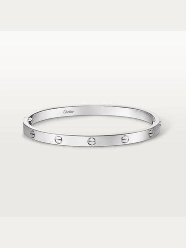 LOVE bracelet medium model white gold - CARTIER - BALAAN 1