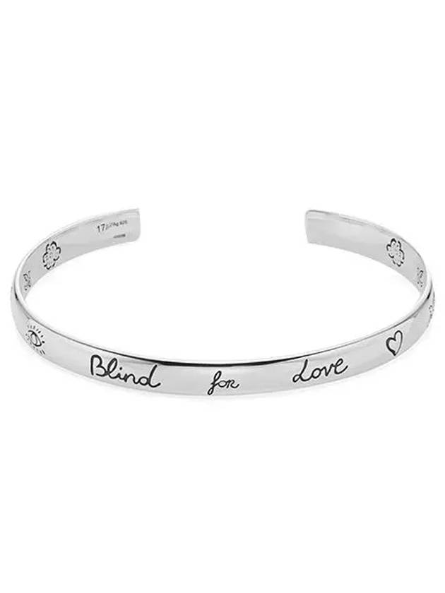 Blind For Love Bracelet Silver YBA455242001 - GUCCI - BALAAN 2