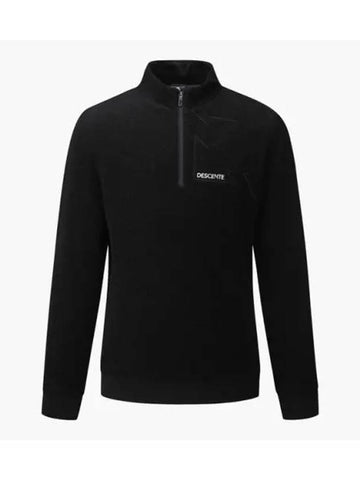 GOLF Men s Tech Wool Half Zip Up Windproof T Shirt DP41MFTLO5 - DESCENTE - BALAAN 1