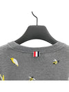 Bird B Embroidered Sweatshirt MJT367E 035 - THOM BROWNE - BALAAN 4