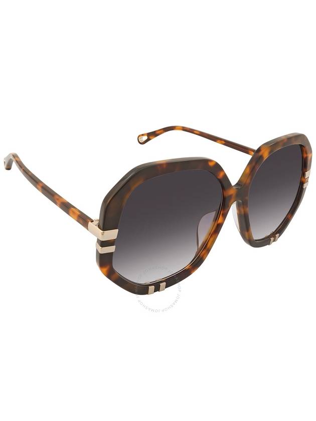 Chloe Blue Geometric Ladies Sunglasses CH0105SA 004 60 - CHLOE - BALAAN 3