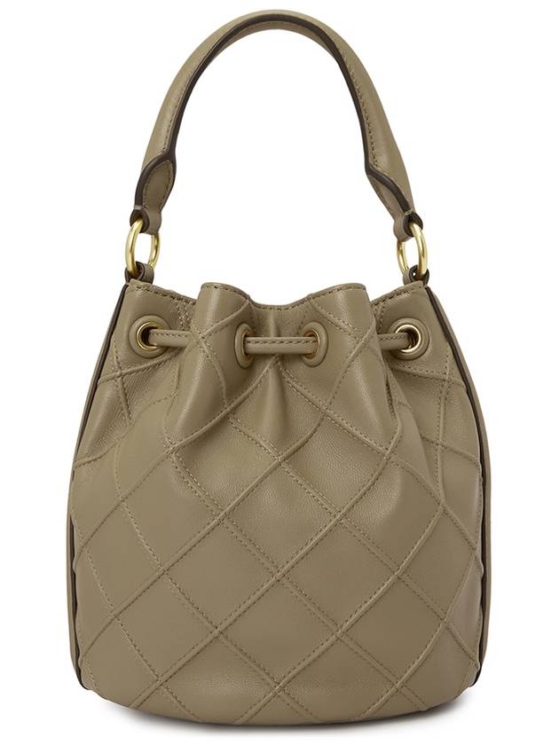 Fleming Soft Bucket Bag Beige - TORY BURCH - BALAAN 5