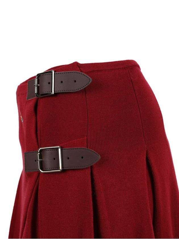 Valentina Kilt A-Line Skirt Red - VIVIENNE WESTWOOD - BALAAN 4