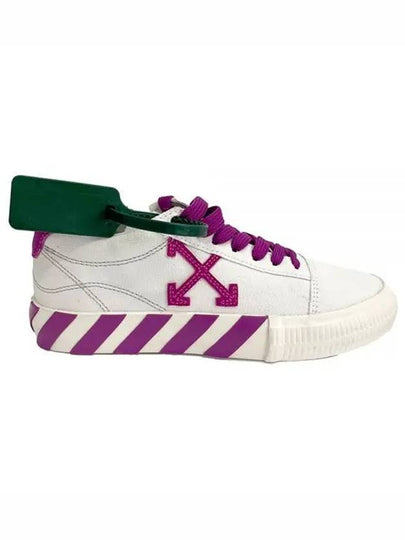 Arrow Vulcanized Low-Top Sneakers Fuchsia - OFF WHITE - BALAAN 2