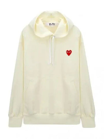 Red Waffen Hooded Sweatshirt Men s - COMME DES GARCONS - BALAAN 1