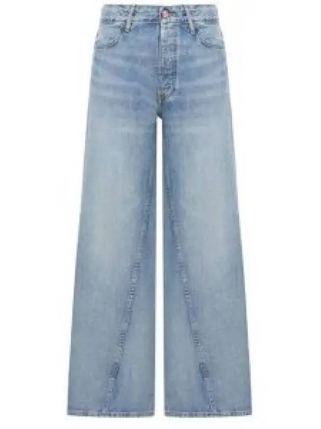 Women's Jozey Wide Jean Light Blue - GANNI - BALAAN 2