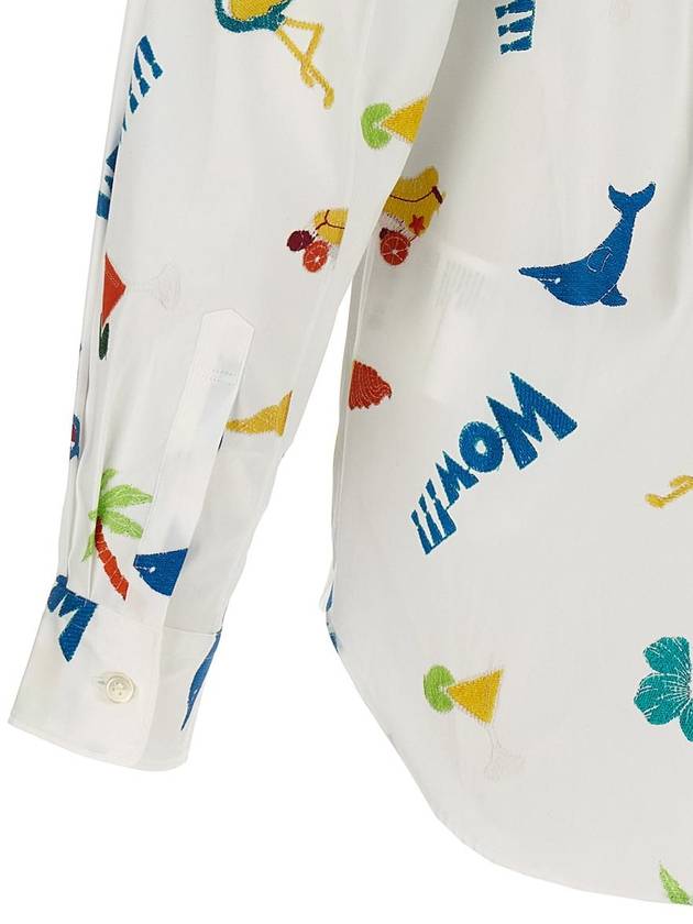 Long Sleeve Shirt PMB0140511 White - COMME DES GARCONS - BALAAN 5