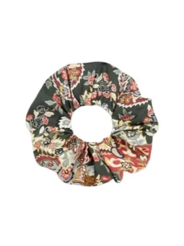 WF6D0001AA044 X0890 PEGASO Detail Print Silk Hair Tie - ETRO - BALAAN 1