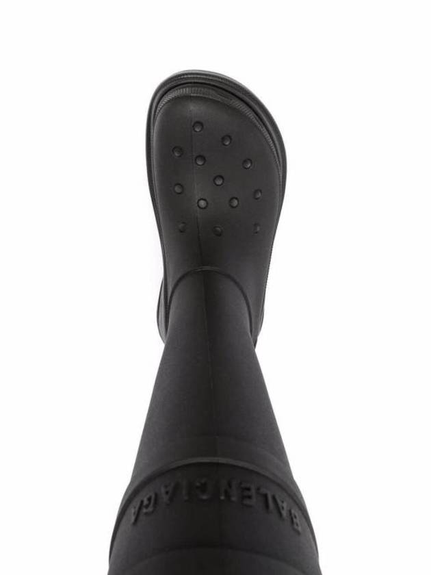 Crocs Rain Boots Black - BALENCIAGA - BALAAN 4