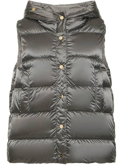 Jsoft Reversible Padded Vest Grey - MAX MARA - BALAAN 2