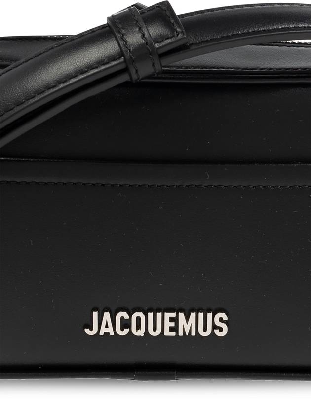 Jacquemus Shoulder Bag La Baneto, Men's, Black - JACQUEMUS - BALAAN 6