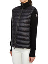 Logo patch wool padding black - MONCLER - BALAAN 4