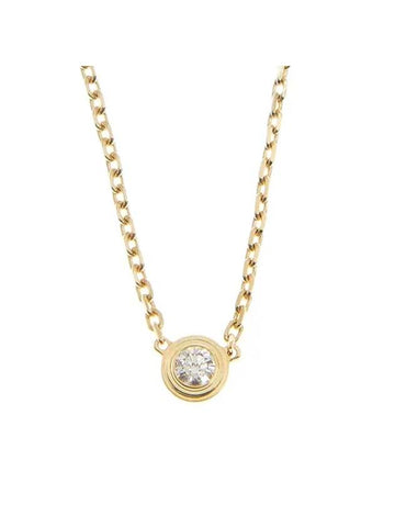 Damour XS Necklace Gold - CARTIER - BALAAN 1