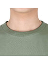 Stitches Two Embroidery Short Sleeve T-Shirt Sage Green - STONE ISLAND - BALAAN 6