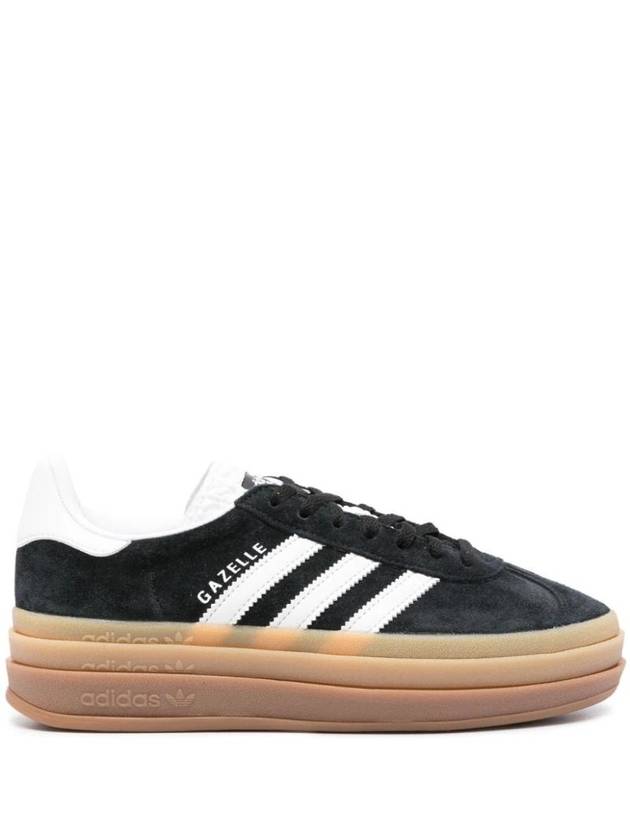 Gazelle Bold Low Top Sneakers Core Black Cloud White - ADIDAS - BALAAN 1