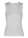 Twisted Muscle Tank Cotton Sleeveless White - HELMUT LANG - BALAAN 2