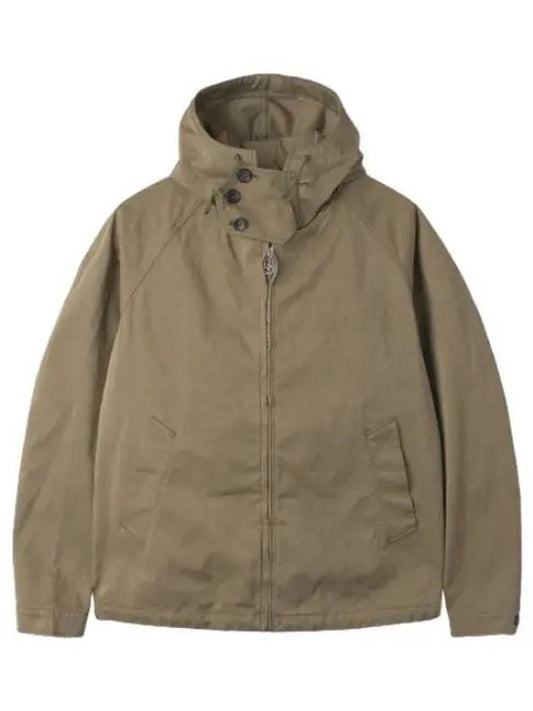 Anorak hooded jacket khaki jumper - TEN C - BALAAN 1