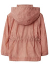 Kids Check Pattern Hooded Jacket Pink 8078290 - BURBERRY - BALAAN 3