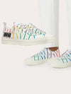 VLTN Rainbow Logo Low Top Sneakers White - VALENTINO - BALAAN 2