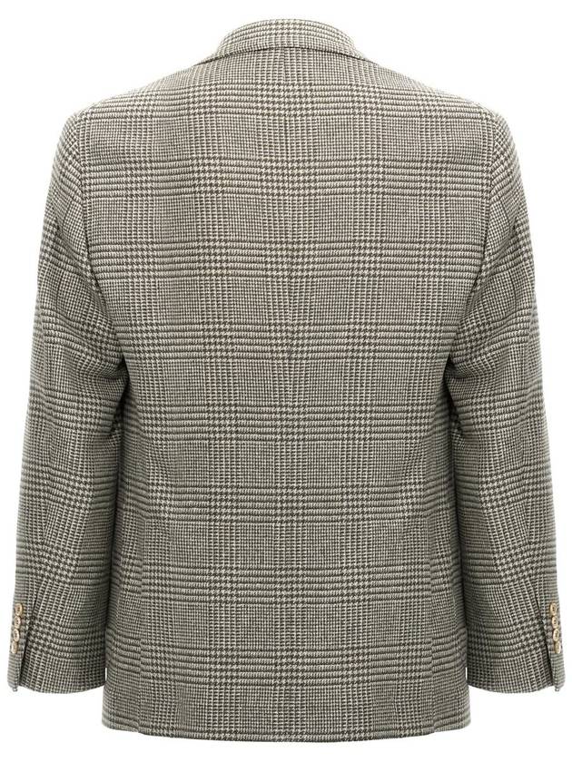 Brunello Cucinelli Check Single-Breasted Blazer - BRUNELLO CUCINELLI - BALAAN 2