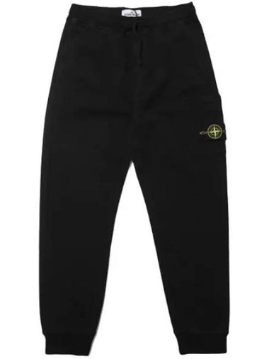 Garment Dying Badge Cargo Jogger Pants Regular Fit - STONE ISLAND - BALAAN 1